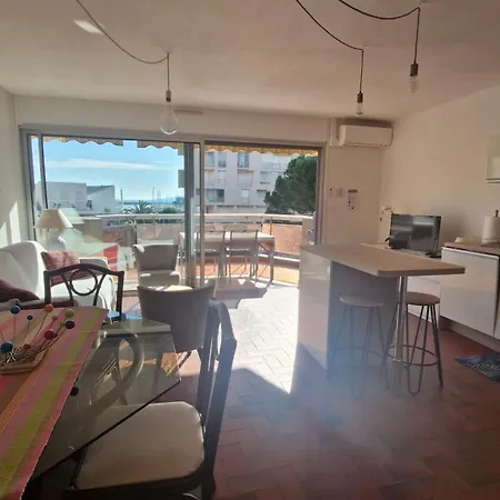 Le Poseidon Grande Terrasse Vue Port A 100m Apartment Saint-Cyprien (Pyrenees-Orientales)