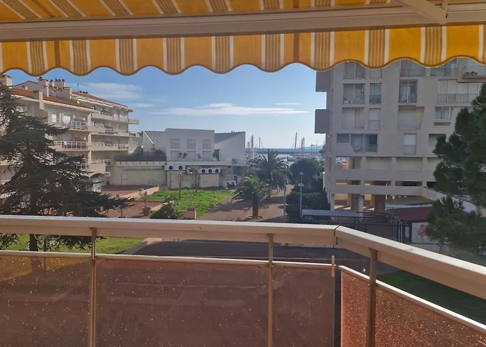 Le Poseidon Grande Terrasse Vue Port A 100m * Saint-Cyprien (Pyrenees-Orientales)