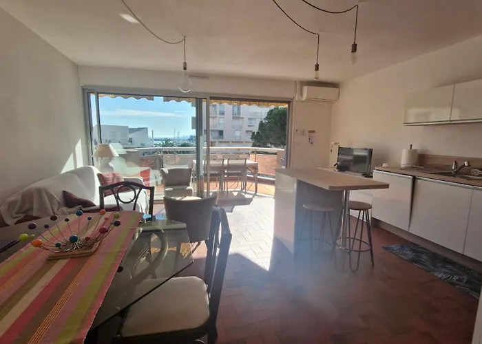 Le Poseidon Grande Terrasse Vue Port A 100m Appartement Saint-Cyprien (Pyrenees-Orientales)